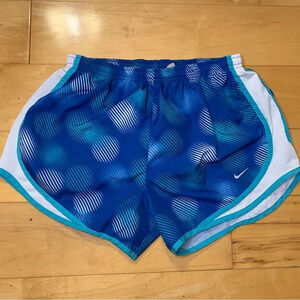 Nike Dri-Fit Running Shorts Blue Size Medium